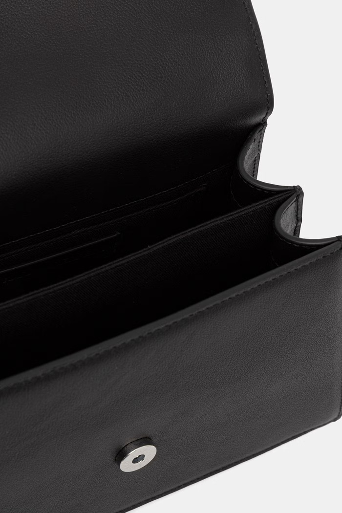 Karl Lagerfeld geantă crossbody pentru femei din piele K/SIGNATURE B3W30304 bej