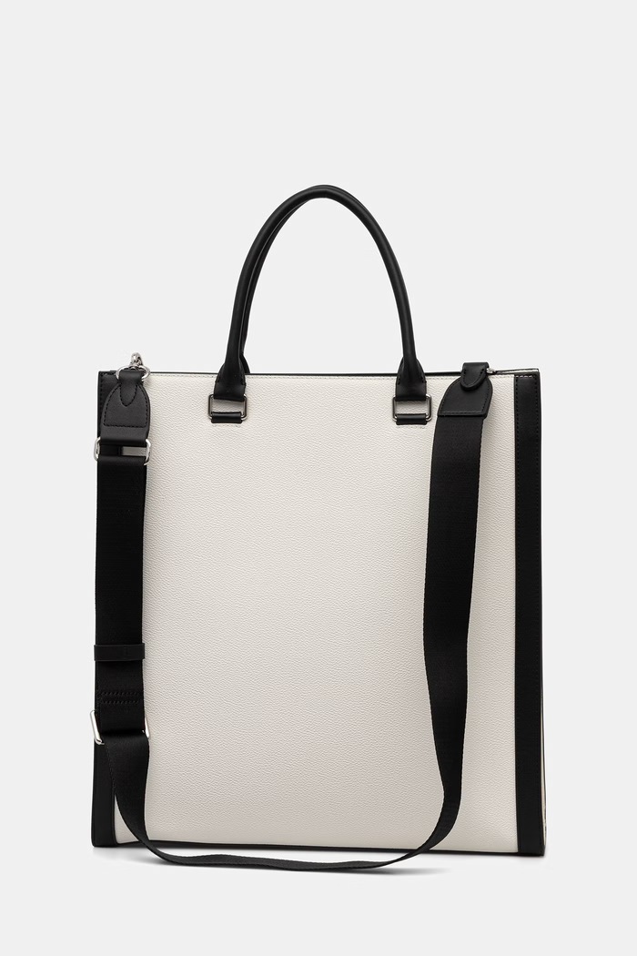 Accesorii Karl Lagerfeld geantă shopper pentru femei IKON B3W30338 bej