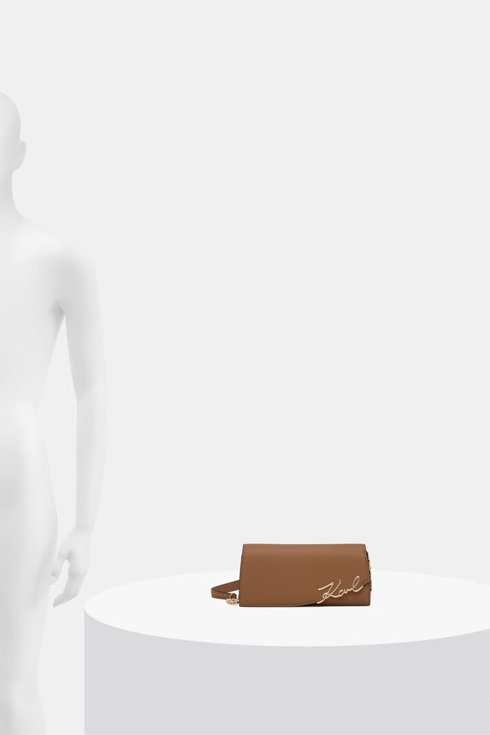 Karl Lagerfeld crossbody kabelka dámska kožená K/SIGNATURE B3W30358