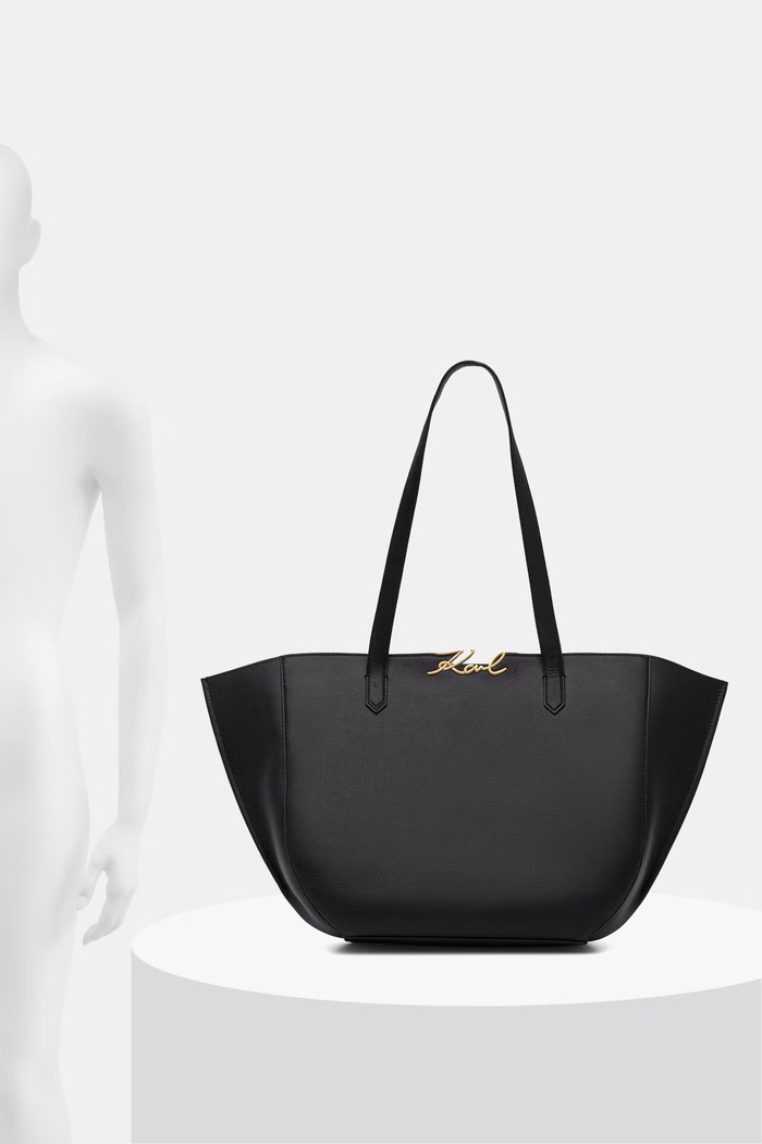 Karl Lagerfeld tote γυναικεία δερμάτινη K/SIGNATURE B3W30019