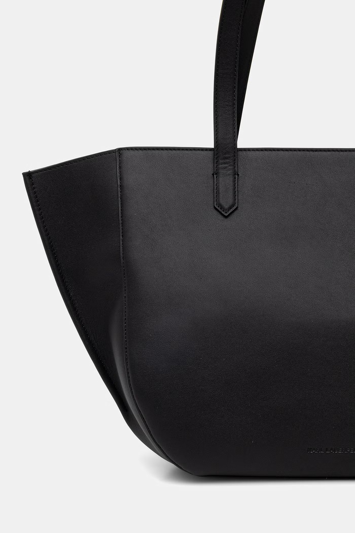 Αξεσουάρ Karl Lagerfeld tote γυναικεία δερμάτινη K/SIGNATURE B3W30019 μαύρο