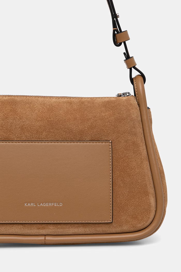Akcesoria Karl Lagerfeld torebka crossbody damska K/AUTOGRAPH B3W30031 brązowy