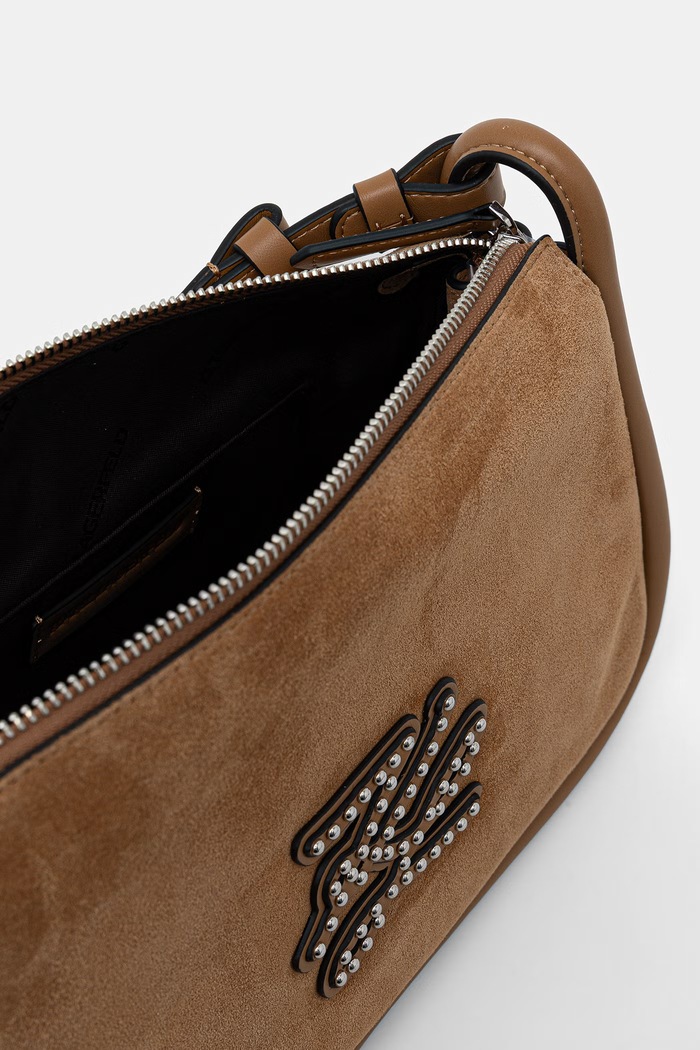 Karl Lagerfeld torebka crossbody damska K/AUTOGRAPH brązowy B3W30031