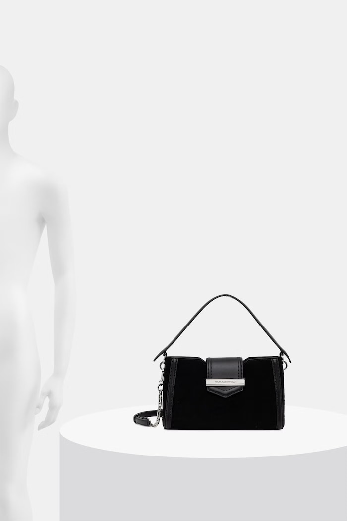 Karl Lagerfeld crossbody kabelka dámska semišová B3W30071