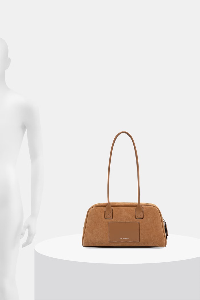 Karl Lagerfeld μικρή τσάντα γυναικεία δέρμα σουέτ B3W30092