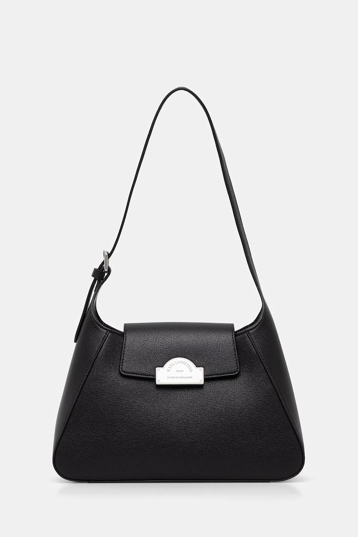 Karl Lagerfeld hobo bag pentru femei cu imitație de piele K/RSG negru B3W30113