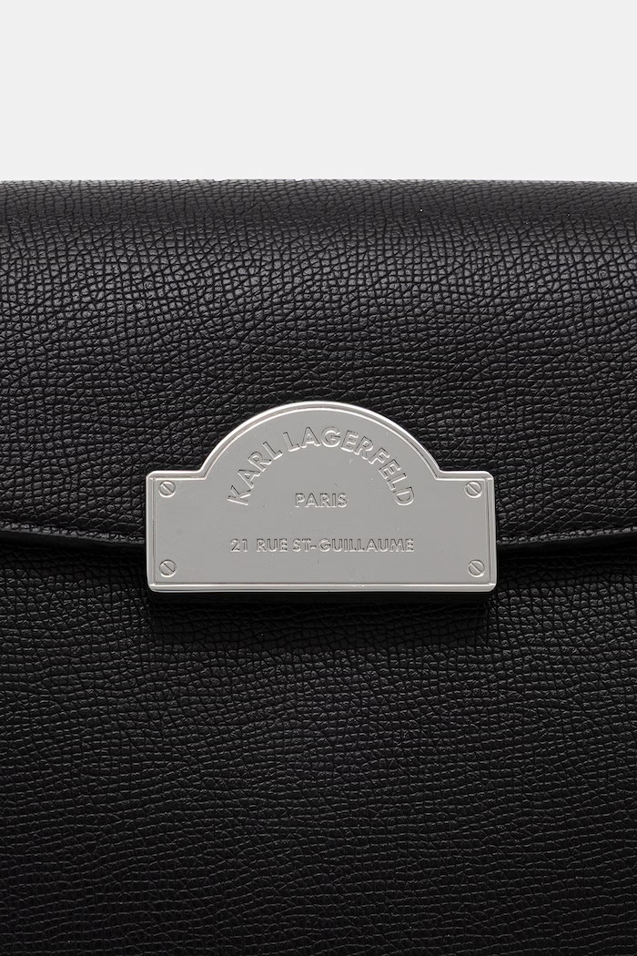 Karl Lagerfeld hobo bag pentru femei cu imitație de piele K/RSG negru B3W30113