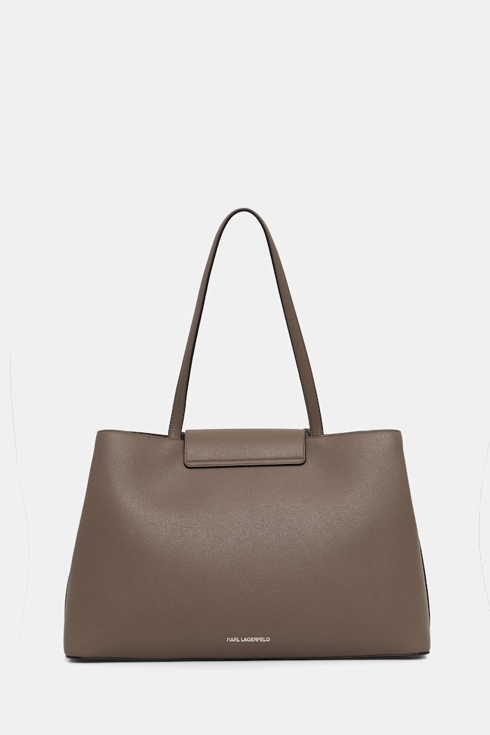 Accesorii Karl Lagerfeld geantă tote pentru femei cu imitație de piele K/RSG B3W30115 maro