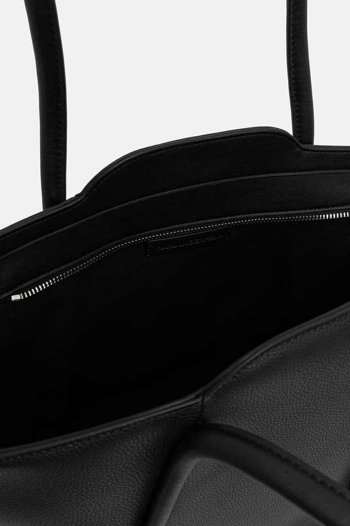 Karl Lagerfeld kabelka typu tote dámska z imitácie kože IKON B3W30116 čierna