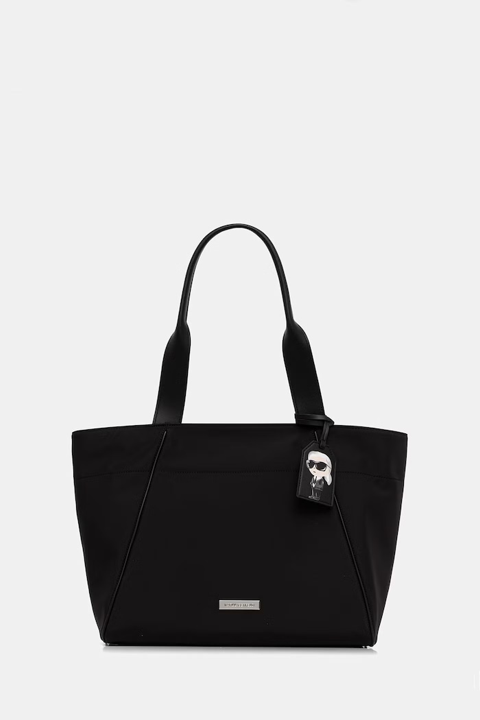 Karl Lagerfeld geantă shopper pentru femei IKON negru B3W30128