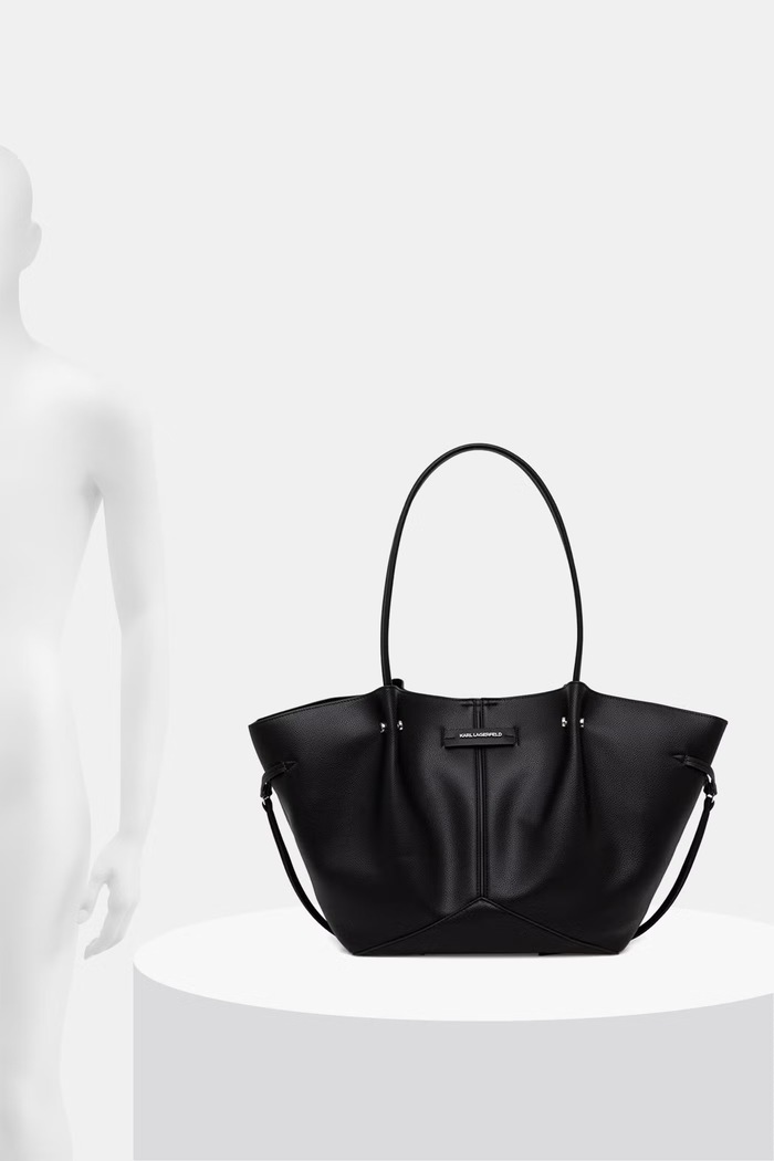 Karl Lagerfeld kabelka typu tote dámska z imitácie kože B3W30347 čierna