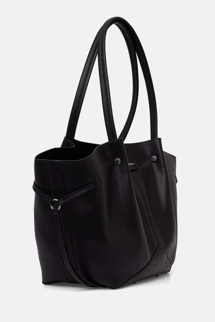 Karl Lagerfeld kabelka typu tote dámska z imitácie kože B3W30347 čierna AW26