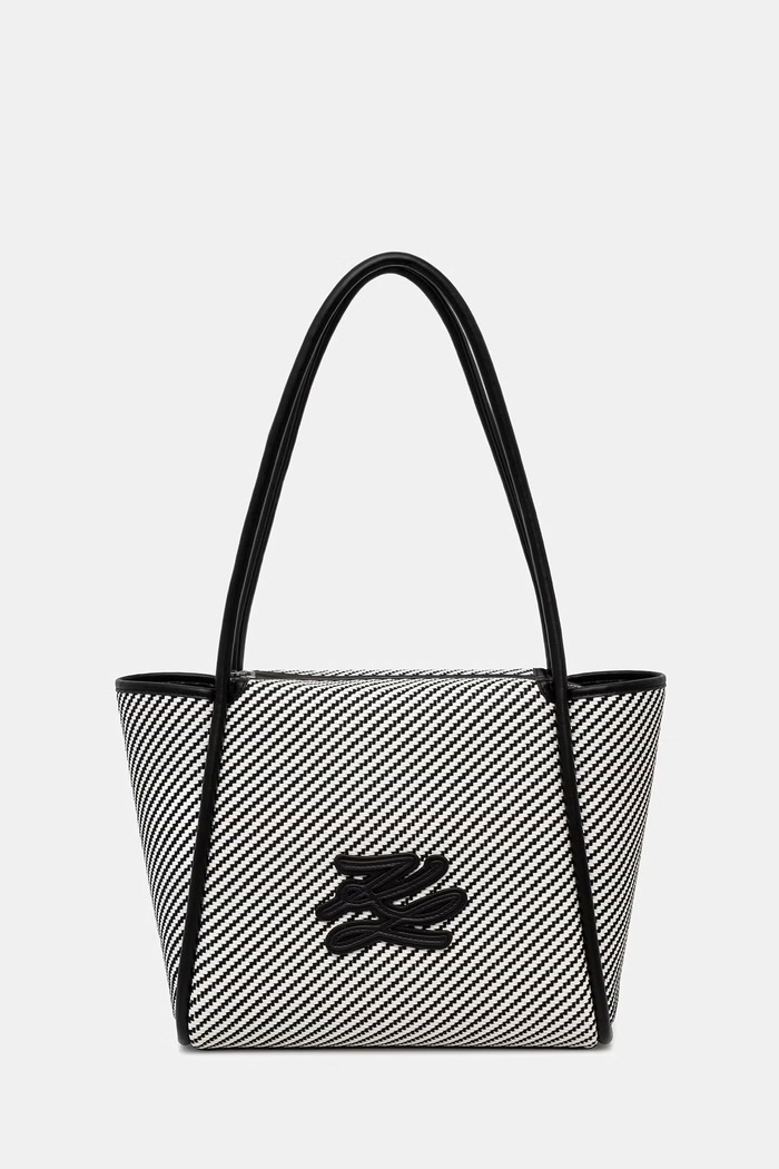 Karl Lagerfeld shopper γυναικεία K/AUTOGRAPH λευκό B3W30313