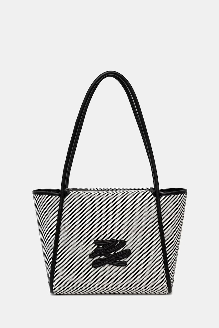 Karl Lagerfeld shopper γυναικεία K/AUTOGRAPH λευκό B3W30313