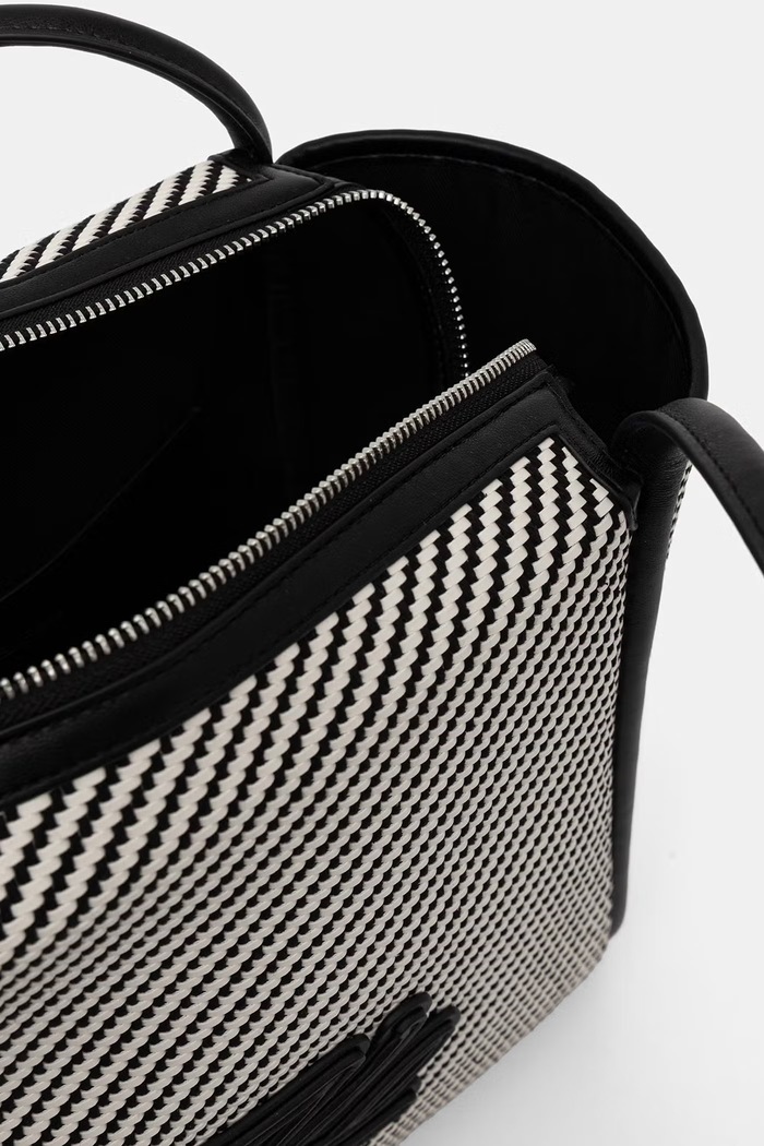 Karl Lagerfeld shopper γυναικεία K/AUTOGRAPH λευκό B3W30313