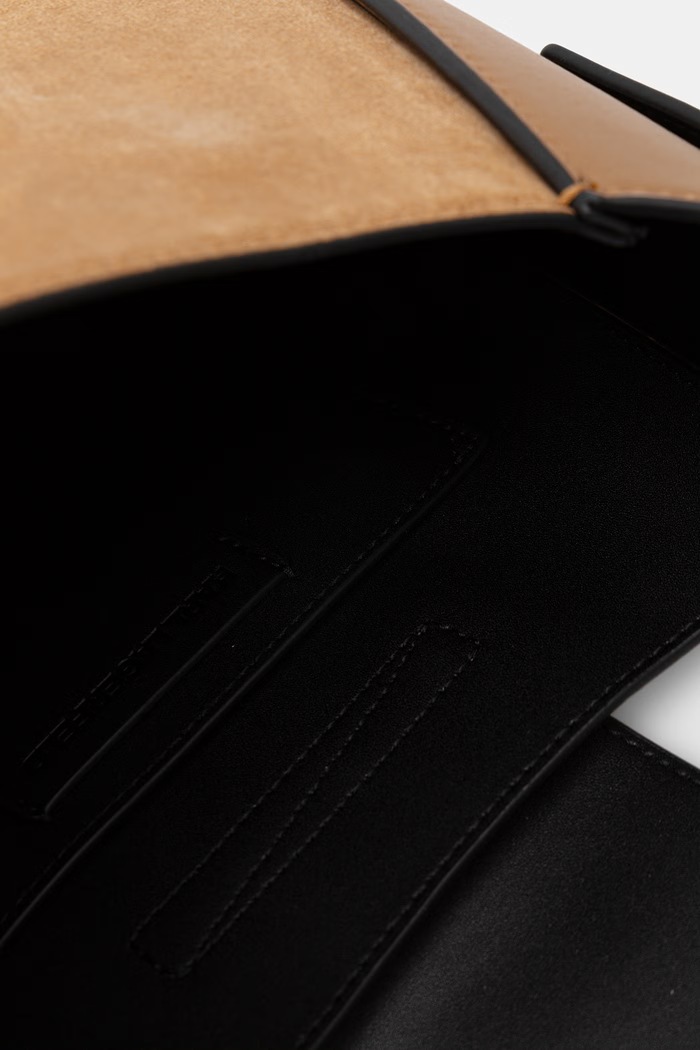 Karl Lagerfeld kabelka hobo dámska semišová K/SIGNATURE B3W30305 hnedá