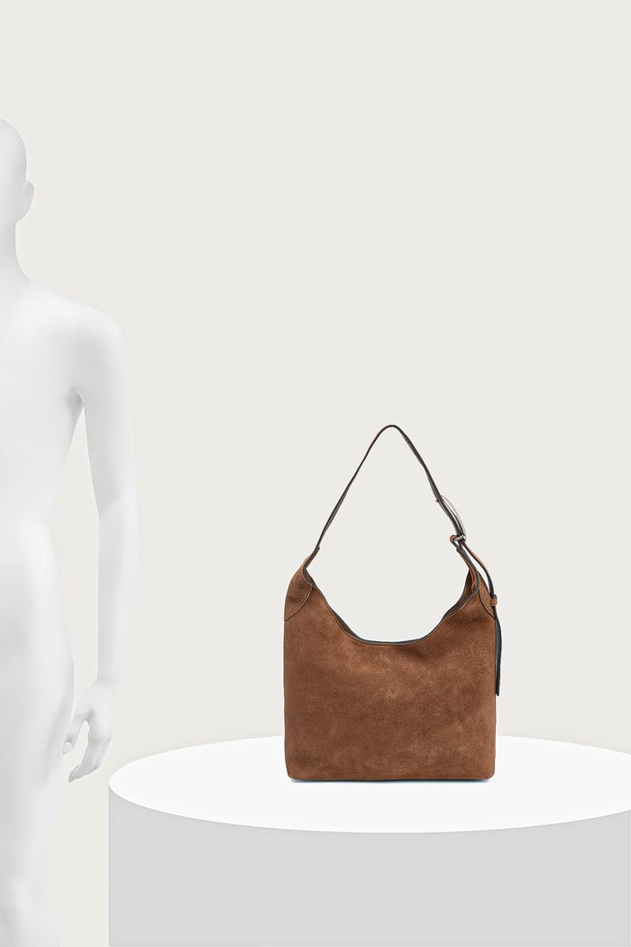 Pedro del Hierro Torebka damska zamszowa 1114757