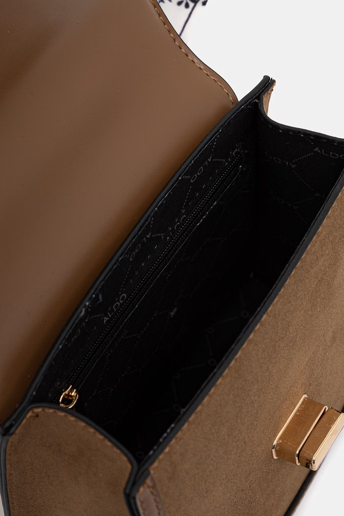Aldo crossbody torba za žene od imitacije brušene kože CALOBAREL CALOBAREL.220 smeđa