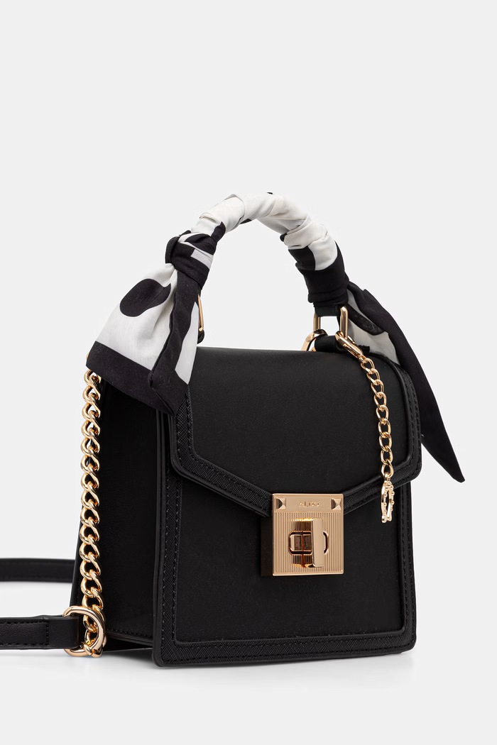 Aldo crossbody torbica ženska iz umetnega usnja CALOBAREL CALOBAREL.001 črna AW26