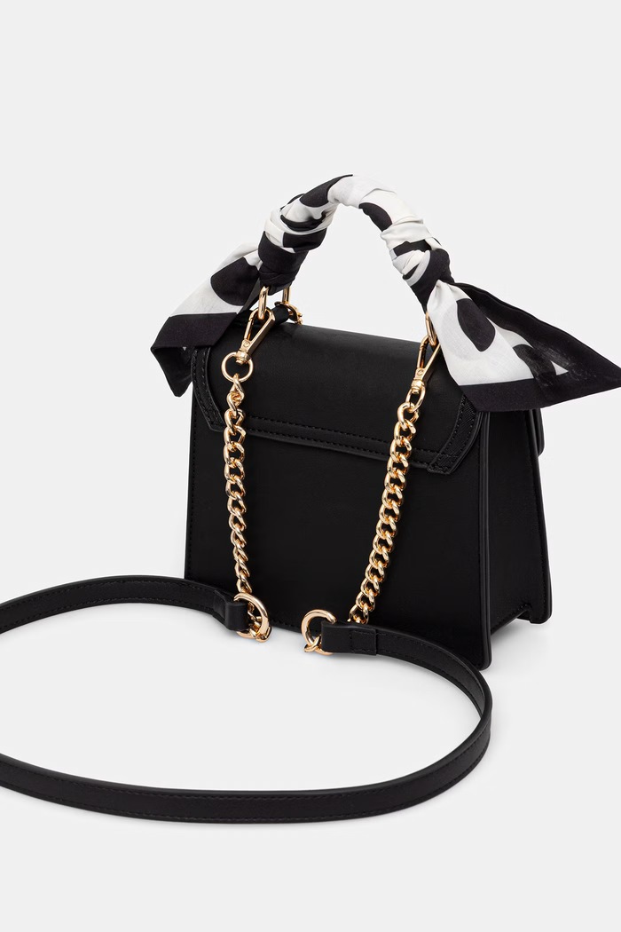 Dodatki Aldo crossbody torbica ženska iz umetnega usnja CALOBAREL CALOBAREL.001 črna