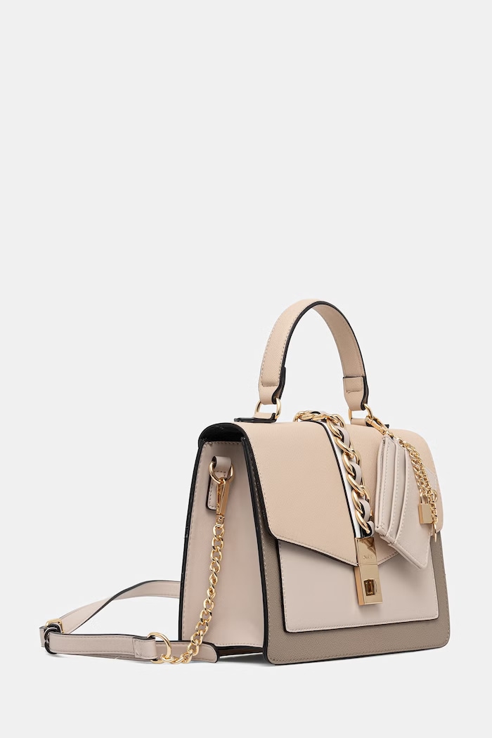 Aldo crossbody torbica ženska iz umetnega usnja IMPASSE IMPASSE.101 bež AW26