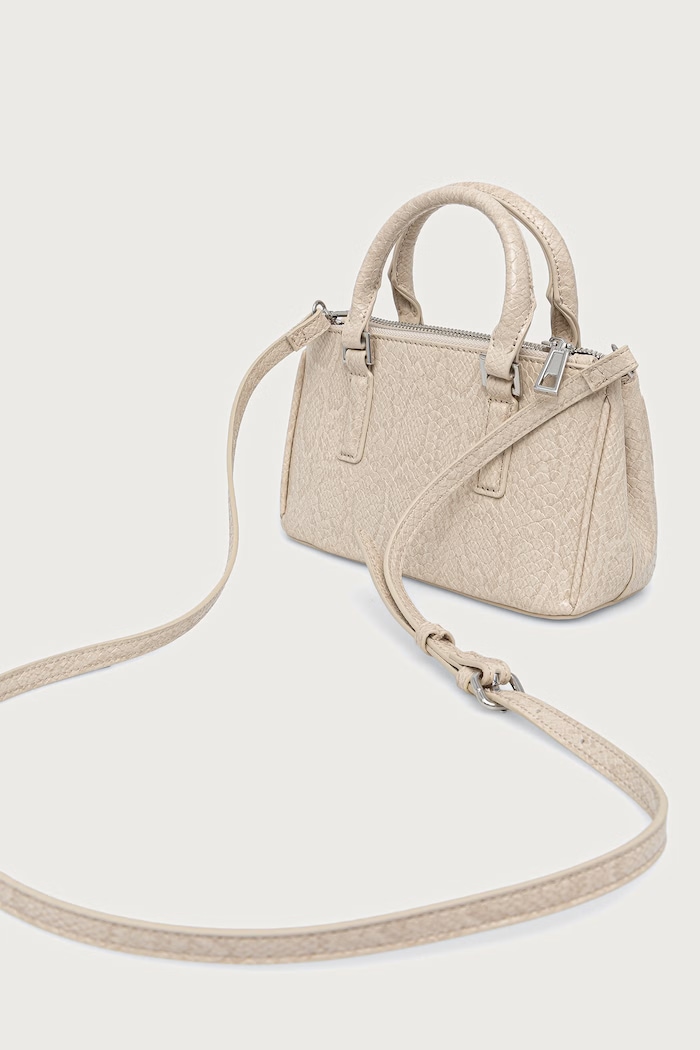 Akcesoria Aldo Torebka crossbody damska z imitacji skóry PATRICIEAA PATRICIEA.108 beżowy