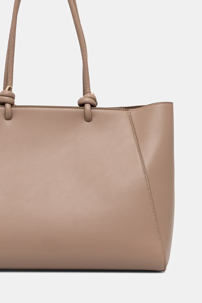 Akcesoria Aldo torebka shopper damska z imitacji skóry LILYTOTE LILYTOTE.252 beżowy