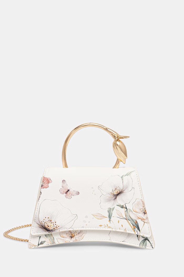 Aldo crossbody torba za žene od imitacije kože DESERTROSE bijela DESERTROSE.932