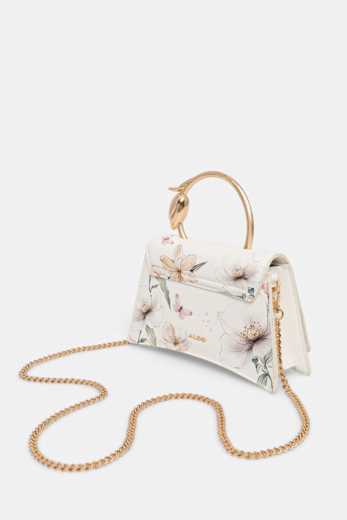 Dodaci Aldo crossbody torba za žene od imitacije kože DESERTROSE DESERTROSE.932 bijela