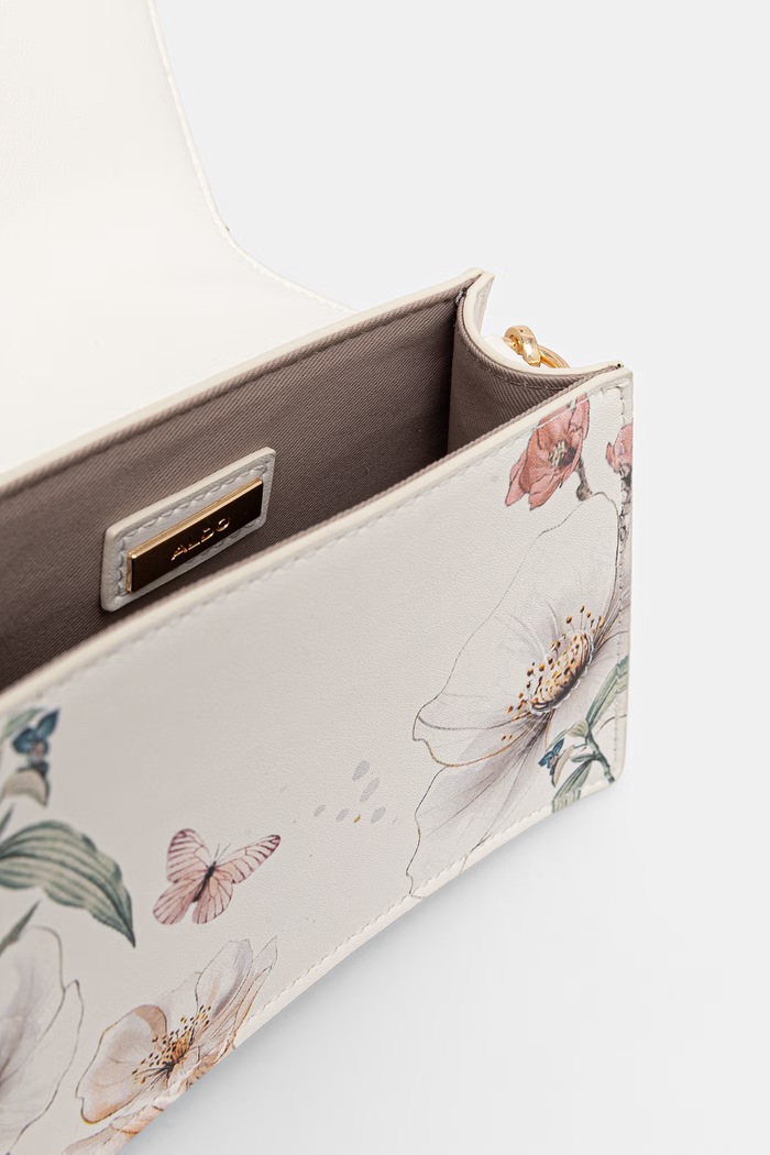 Aldo crossbody torba za žene od imitacije kože DESERTROSE DESERTROSE.932 bijela
