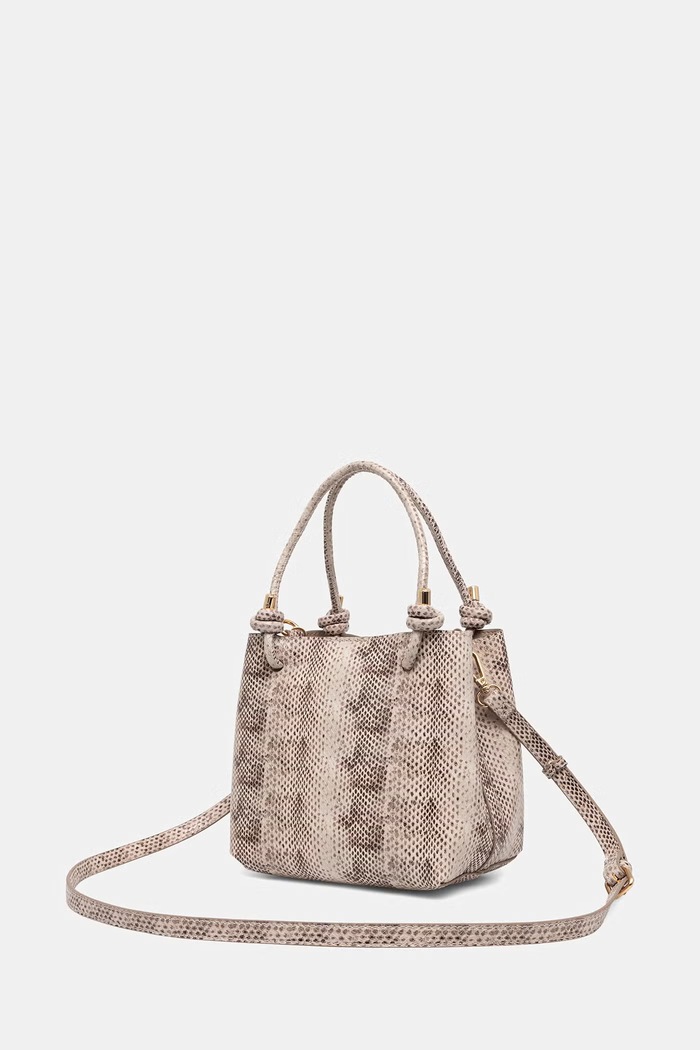 Akcesoria Aldo torebka crossbody damska z imitacji skóry EVIELILY EVIELILY.065 beżowy