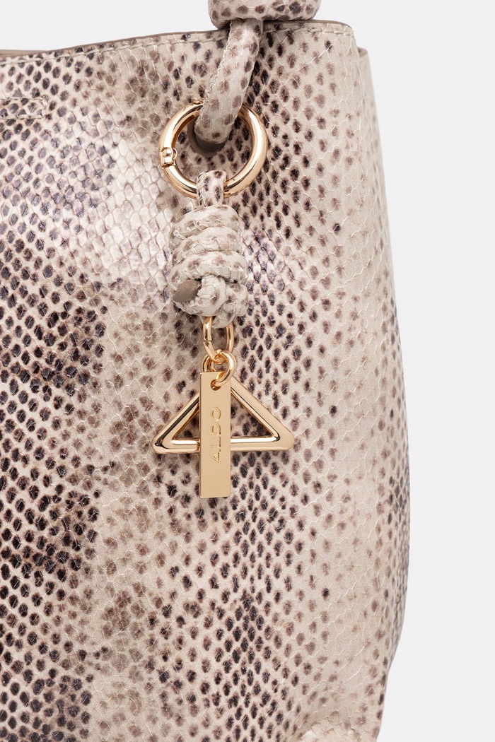 Aldo torebka crossbody damska z imitacji skóry EVIELILY beżowy EVIELILY.065