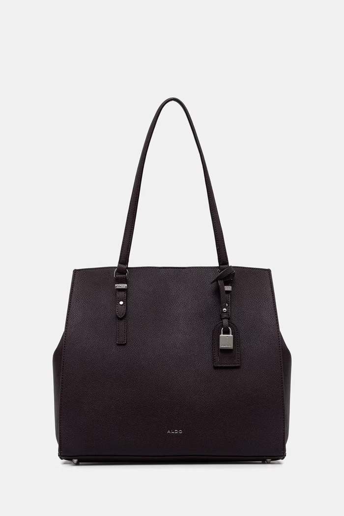 Aldo torebka shopper damska z imitacji skóry FEACAN fioletowy FEACAN.601
