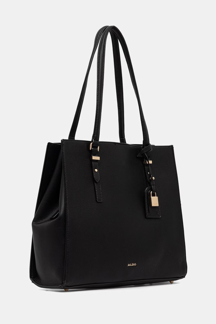 Aldo shopper torba za žene od imitacije kože FEACAN FEACAN.006 crna AW26