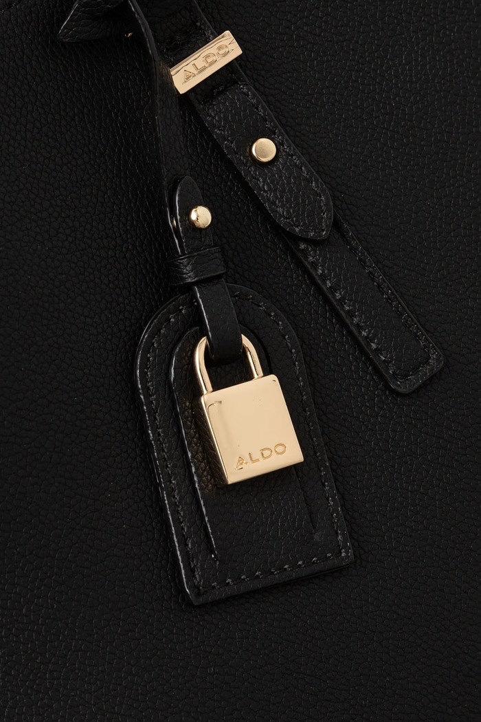 Aldo shopper torba za žene od imitacije kože FEACAN crna FEACAN.006