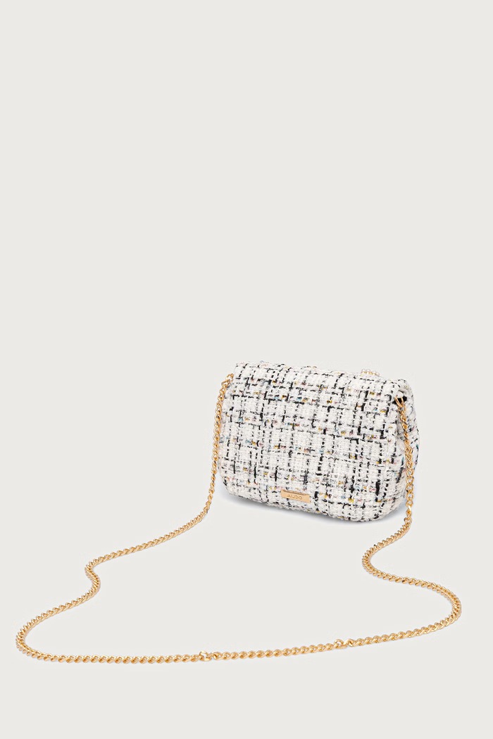 Akcesoria Aldo torebka crossbody damska BBELLAFLORAL BBELLAFLORAL.138 biały