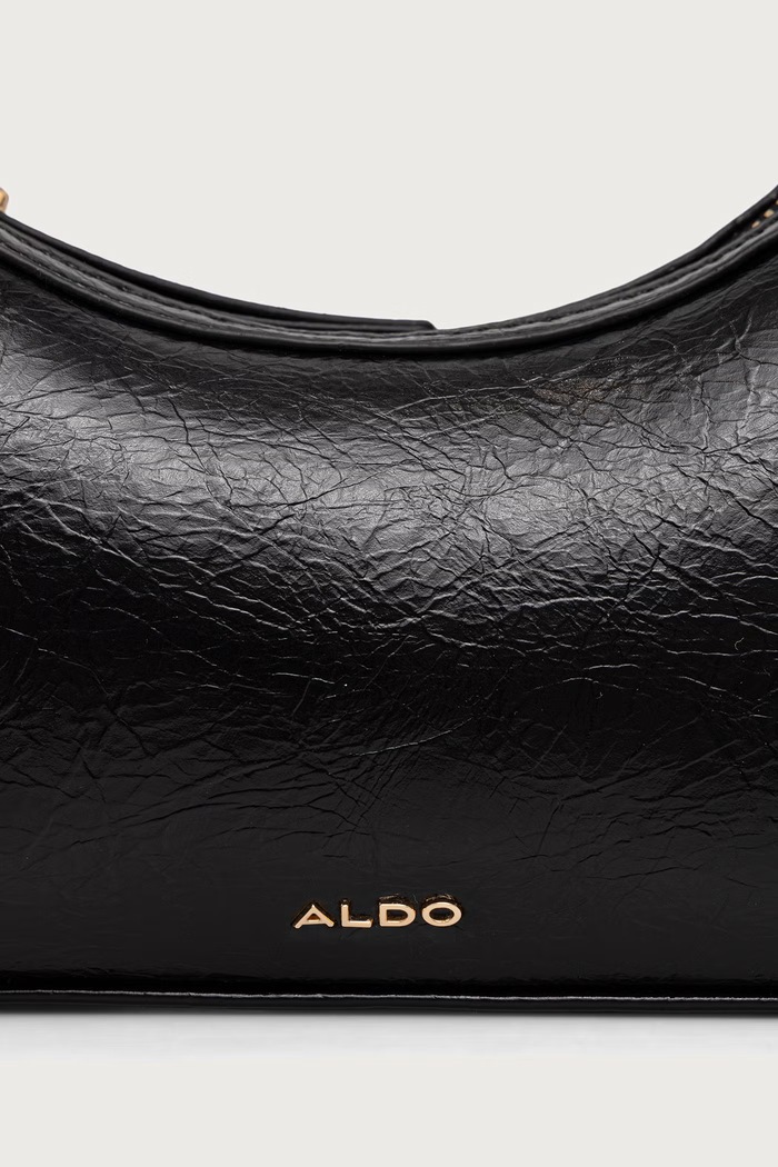 Torebka hobo damska z imitacji skóry INDIEA Aldo INDIEA.001 czarny