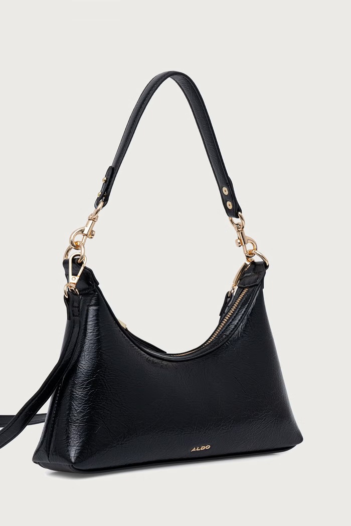 Aldo hobo kabelka dámská z imitace kůže INDIEA INDIEA.001 černá AW26