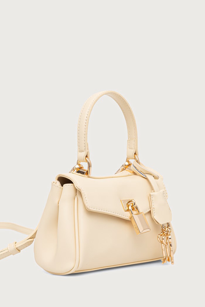 Aldo crossbody kabelka dámska z imitácie kože HEARTKEEPER HEARTKEEPER.700 žltá AW26
