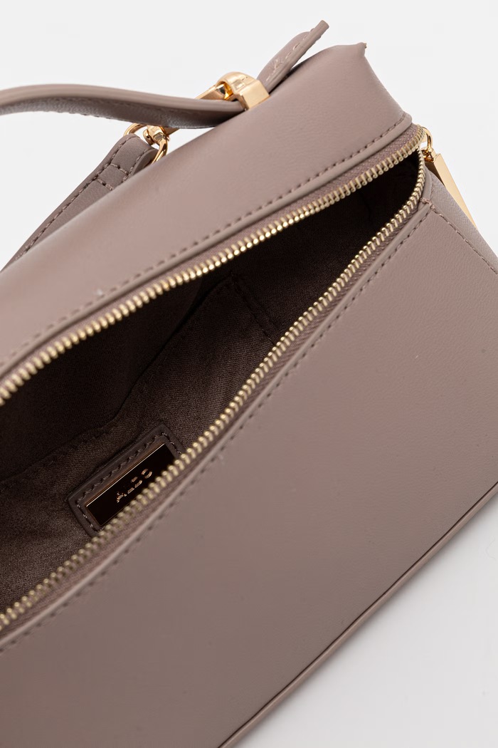 Aldo torebka crossbody damska z imitacji skóry KALLIANA beżowy KALLIANA.252