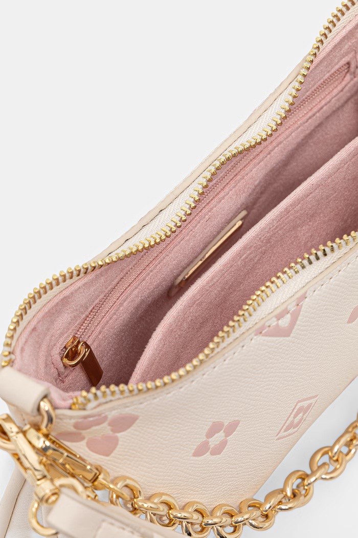 Aldo torebka crossbody damska z imitacji skóry OLEVYA OLEVYA.115 beżowy
