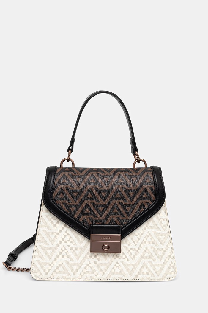 Aldo torebka crossbody damska z imitacji skóry MIREILLEA brązowy MIREILLEA.240