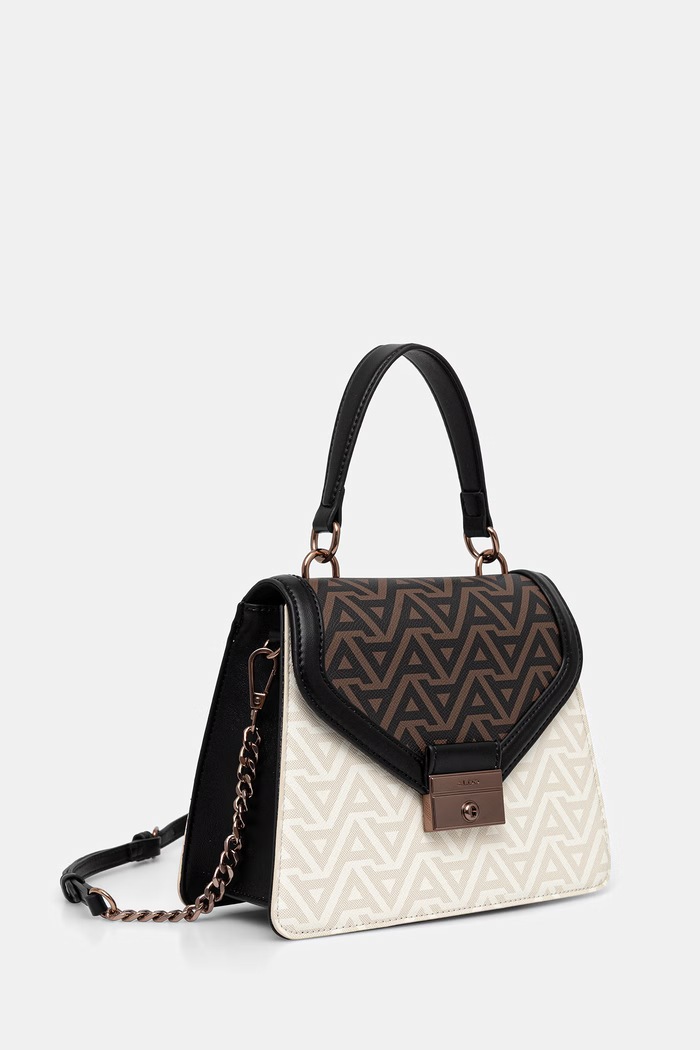 Aldo torebka crossbody damska z imitacji skóry MIREILLEA MIREILLEA.240 brązowy AW26