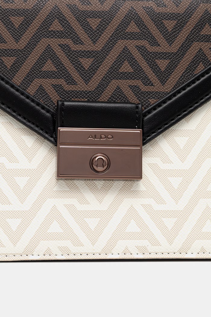 Aldo torebka crossbody damska z imitacji skóry MIREILLEA brązowy MIREILLEA.240