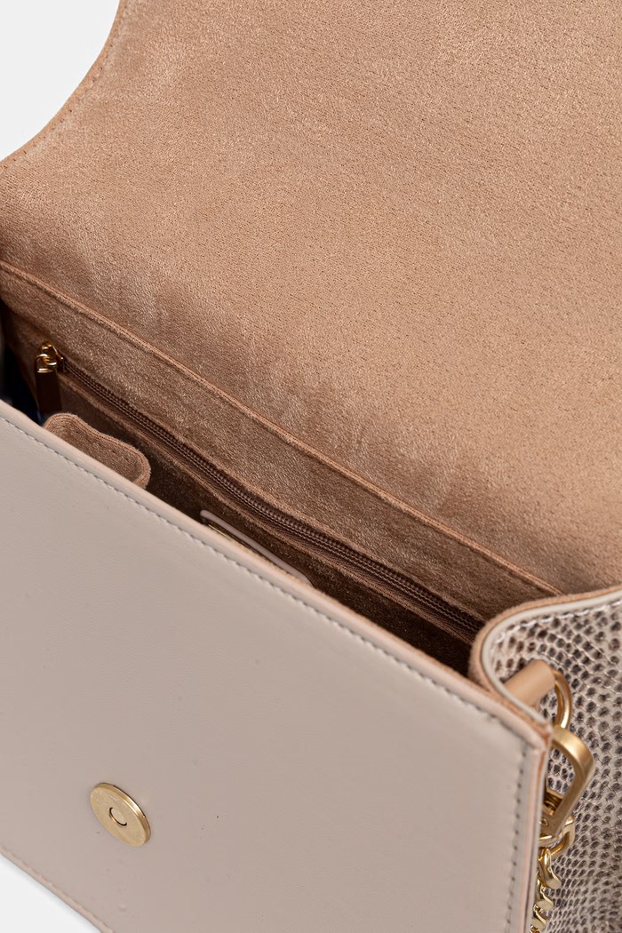 Aldo torebka crossbody damska z imitacji skóry MIREILLEA MIREILLEA.116 beżowy