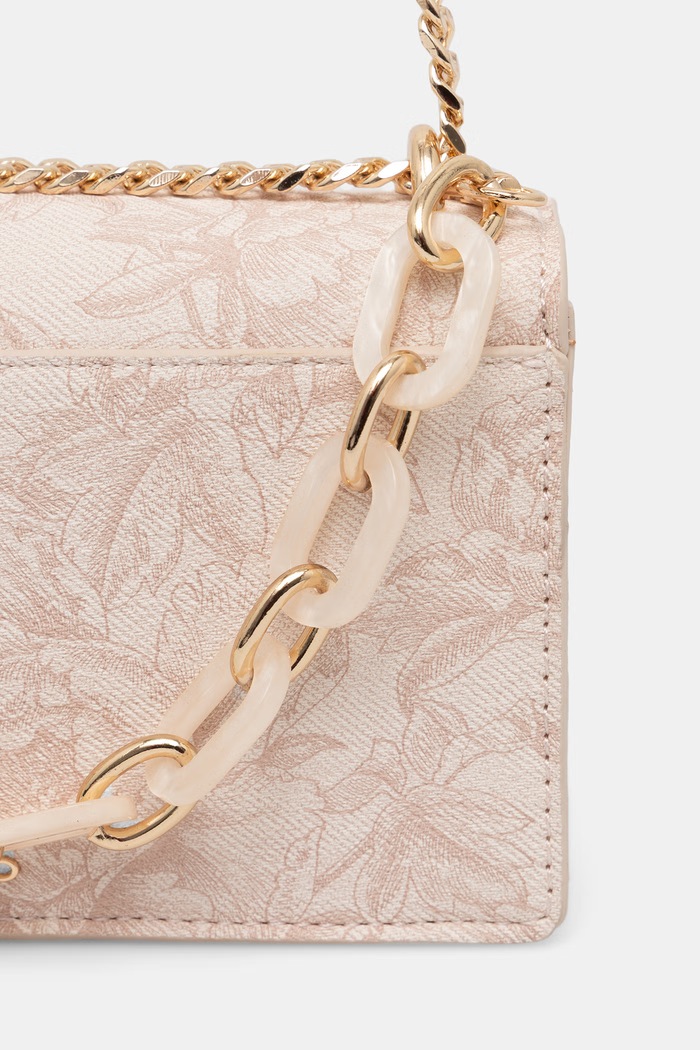 Akcesoria Aldo torebka crossbody damska z imitacji skóry BELLAROSE BELLAROSE.693 beżowy
