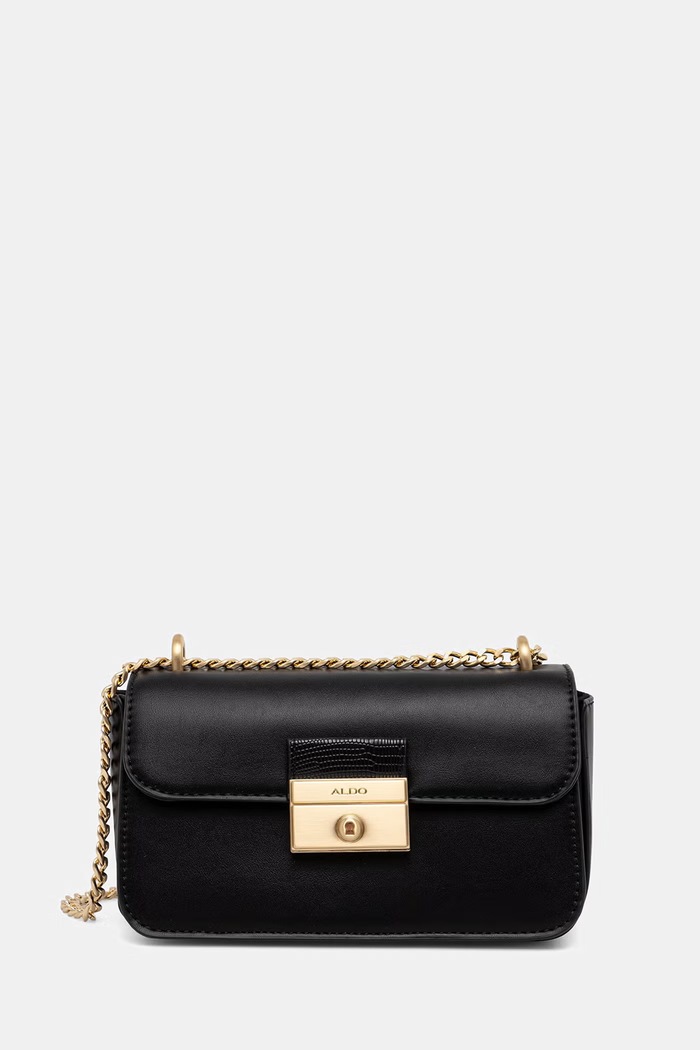 Aldo crossbody kabelka dámská z imitace kůže ADELIANA černá ADELIANA.006