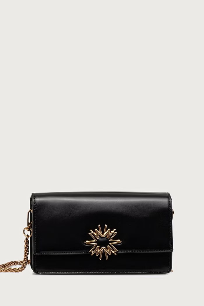 Aldo Чанта crossbody дамска от кожа x ZUHAIR MURAD черен ZM.ALDO.05.001