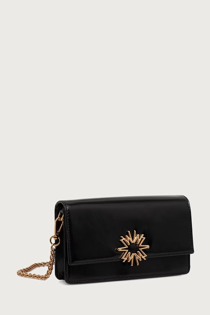 Aldo Чанта crossbody дамска от кожа x ZUHAIR MURAD ZM.ALDO.05.001 черен AW26