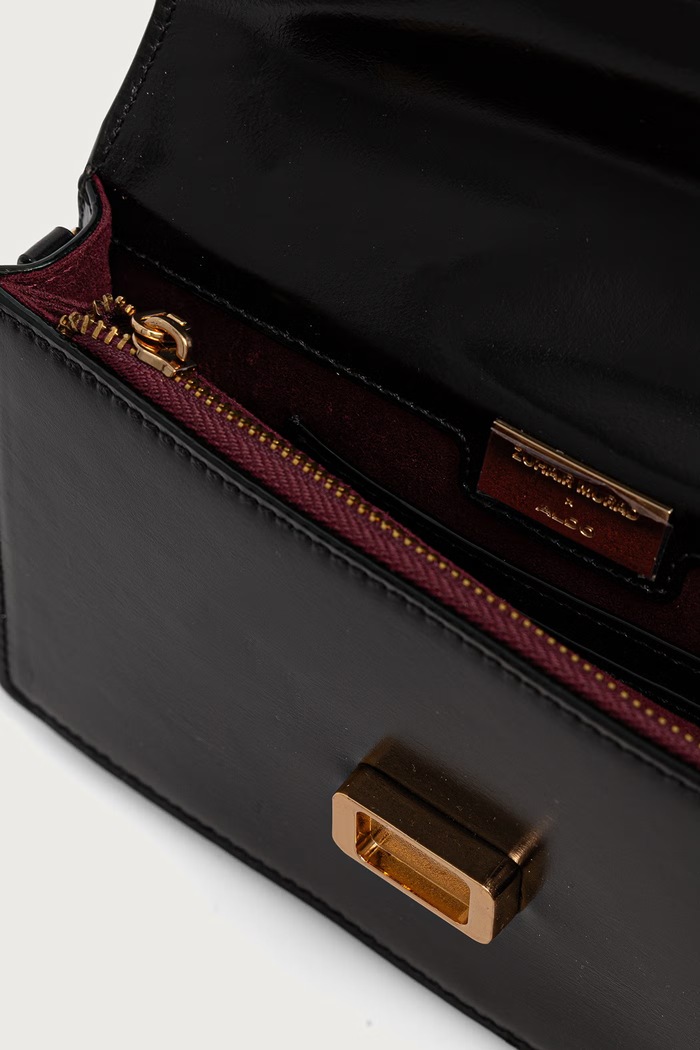 Чанта crossbody дамска от кожа x ZUHAIR MURAD Aldo ZM.ALDO.05.001 черен